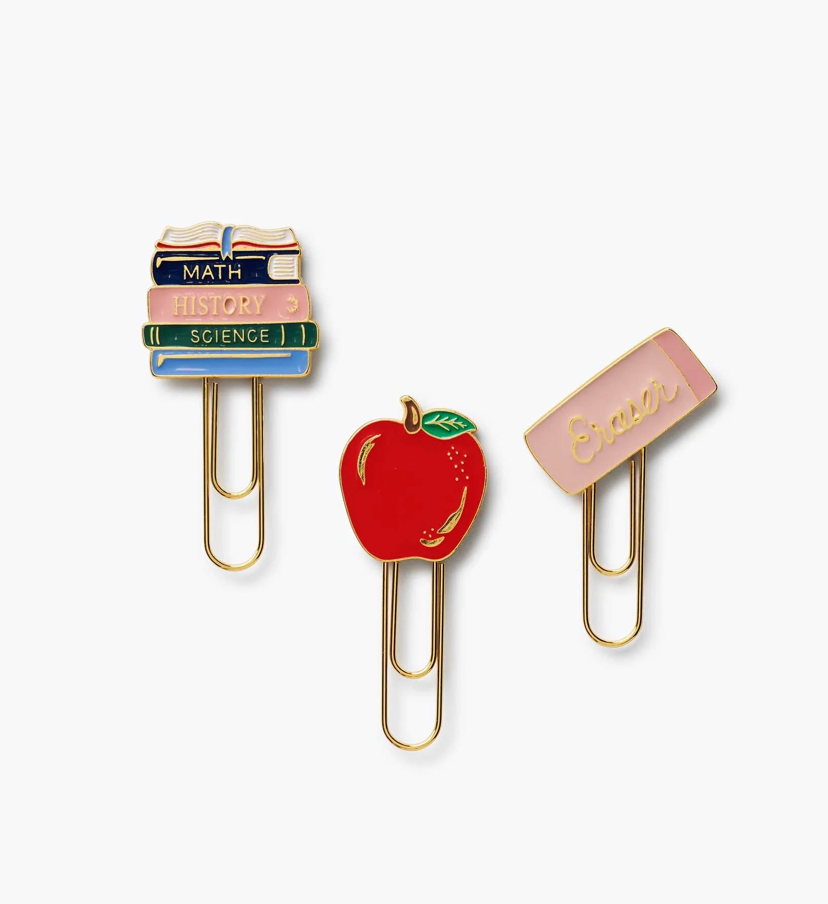 Enamel Paper Clip Set