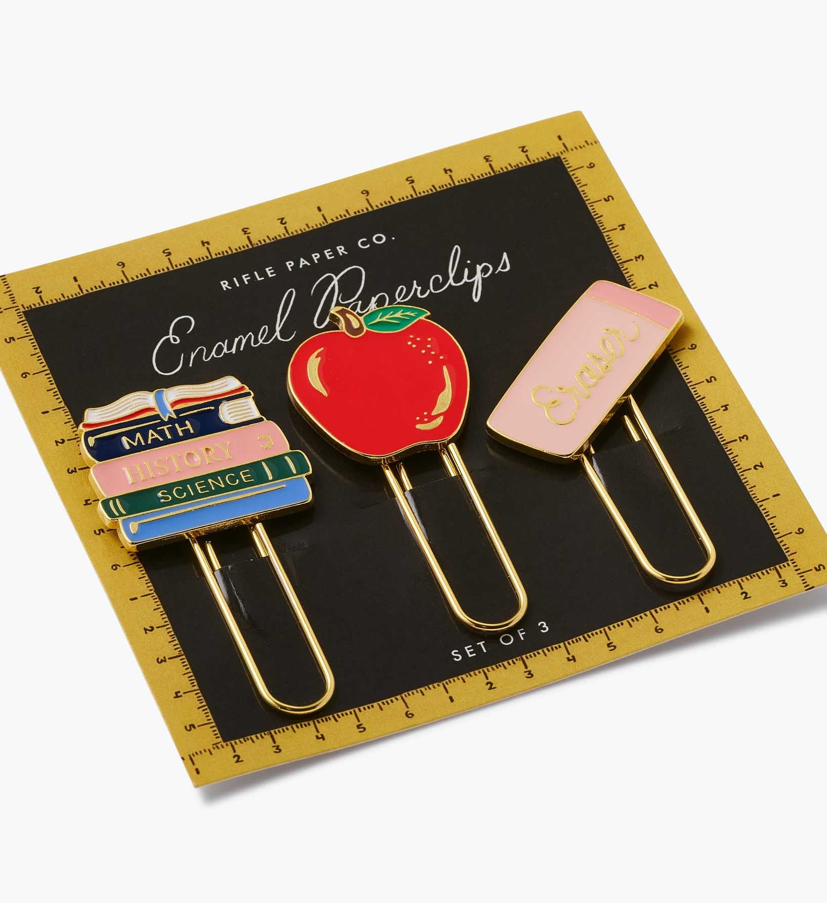 Enamel Paper Clip Set