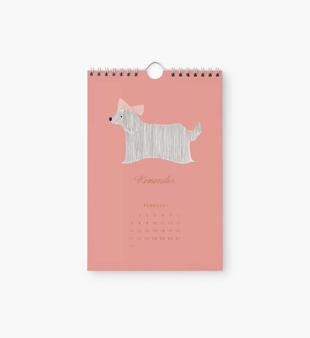 2027 Kitchen Calendar