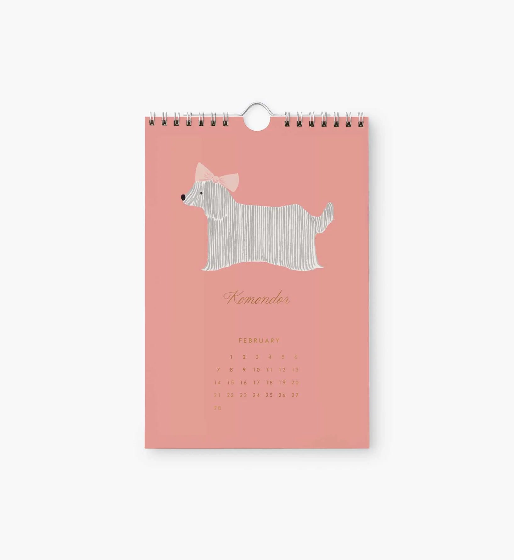 2027 Kitchen Calendar
