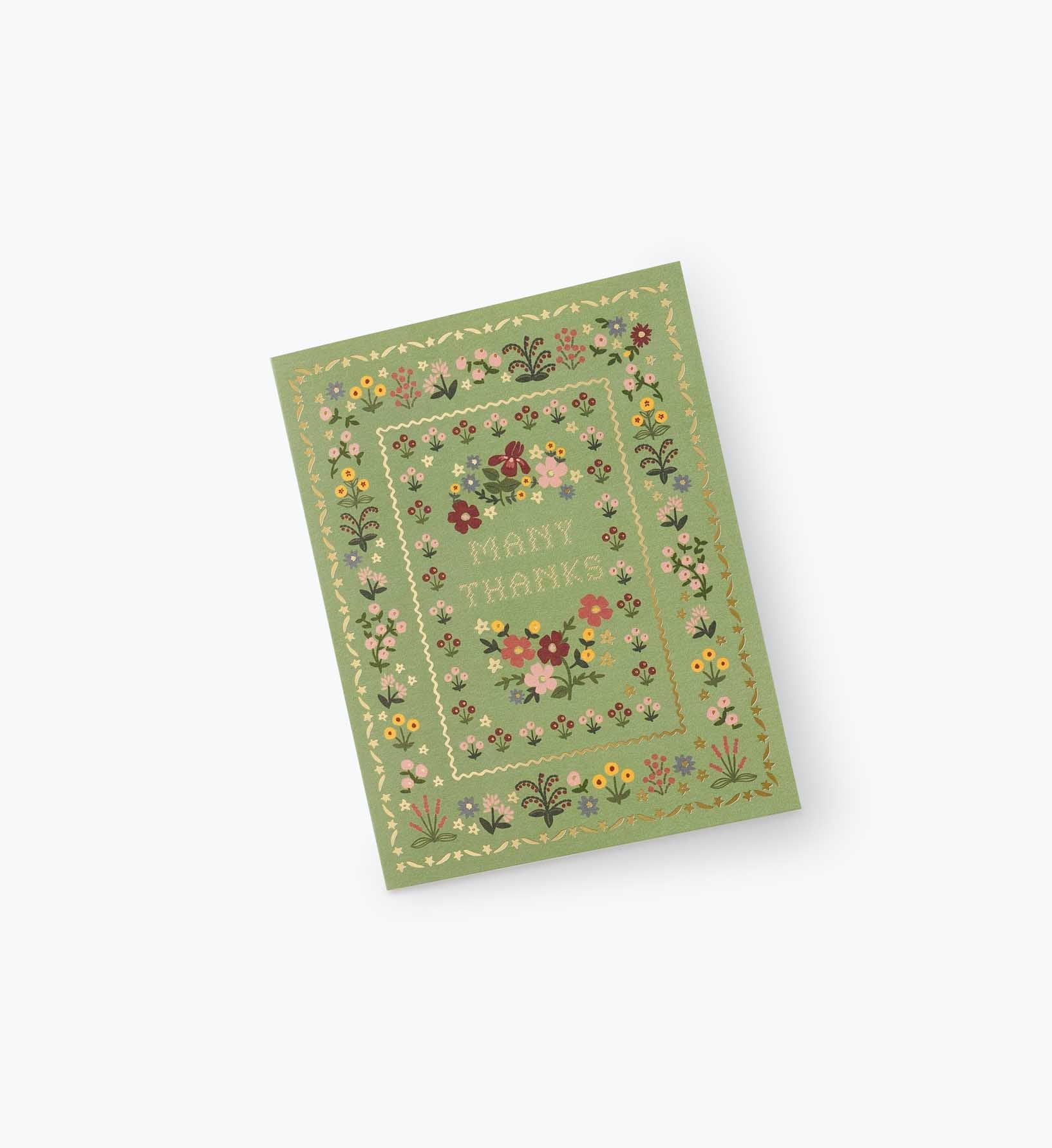 Moss Thank You Card