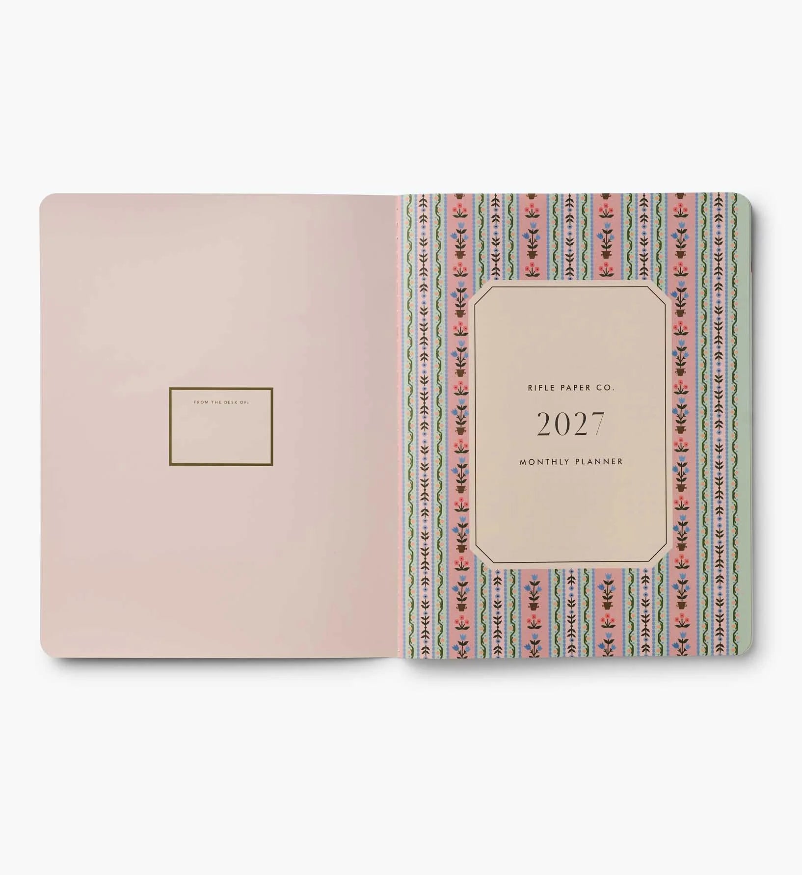 2027 12-Month Appointment Notebook