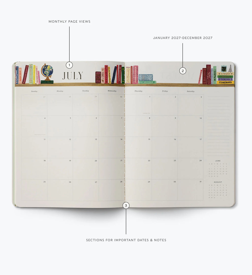 2027 12-Month Appointment Notebook