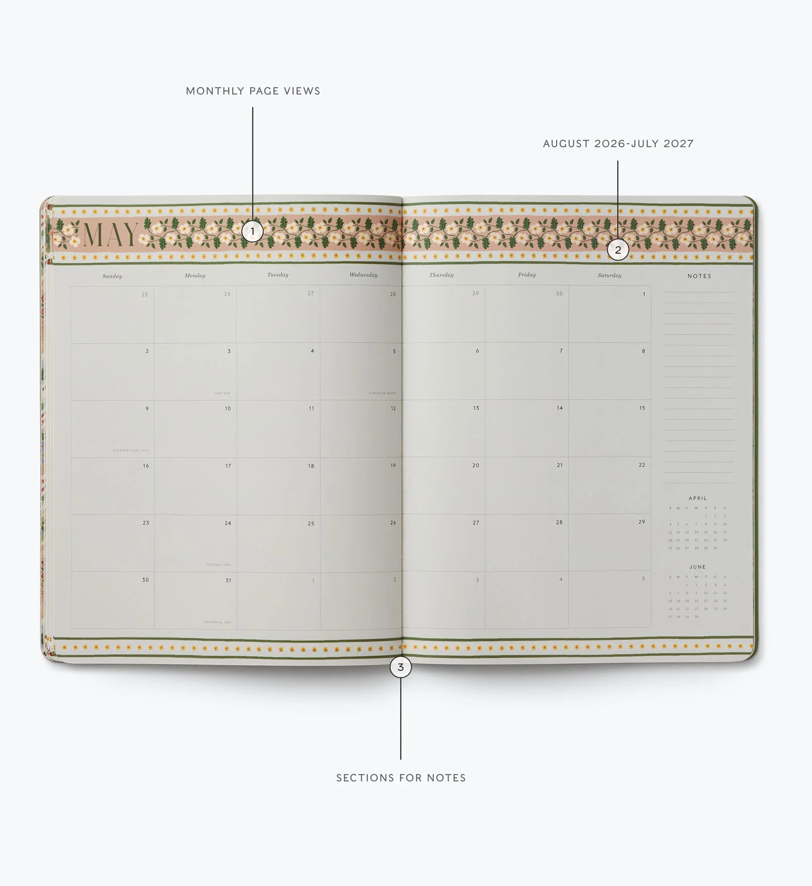 2026-2027 12-Month Academic Appointment Notebook