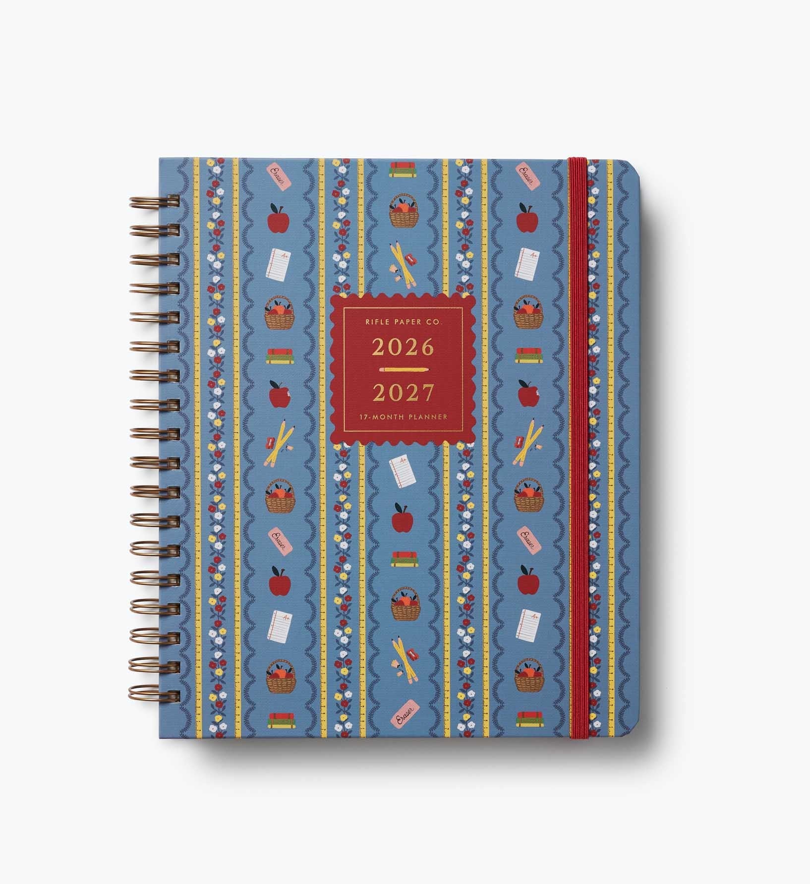 2026-2027 17-Month Academic Hardcover Spiral Planner