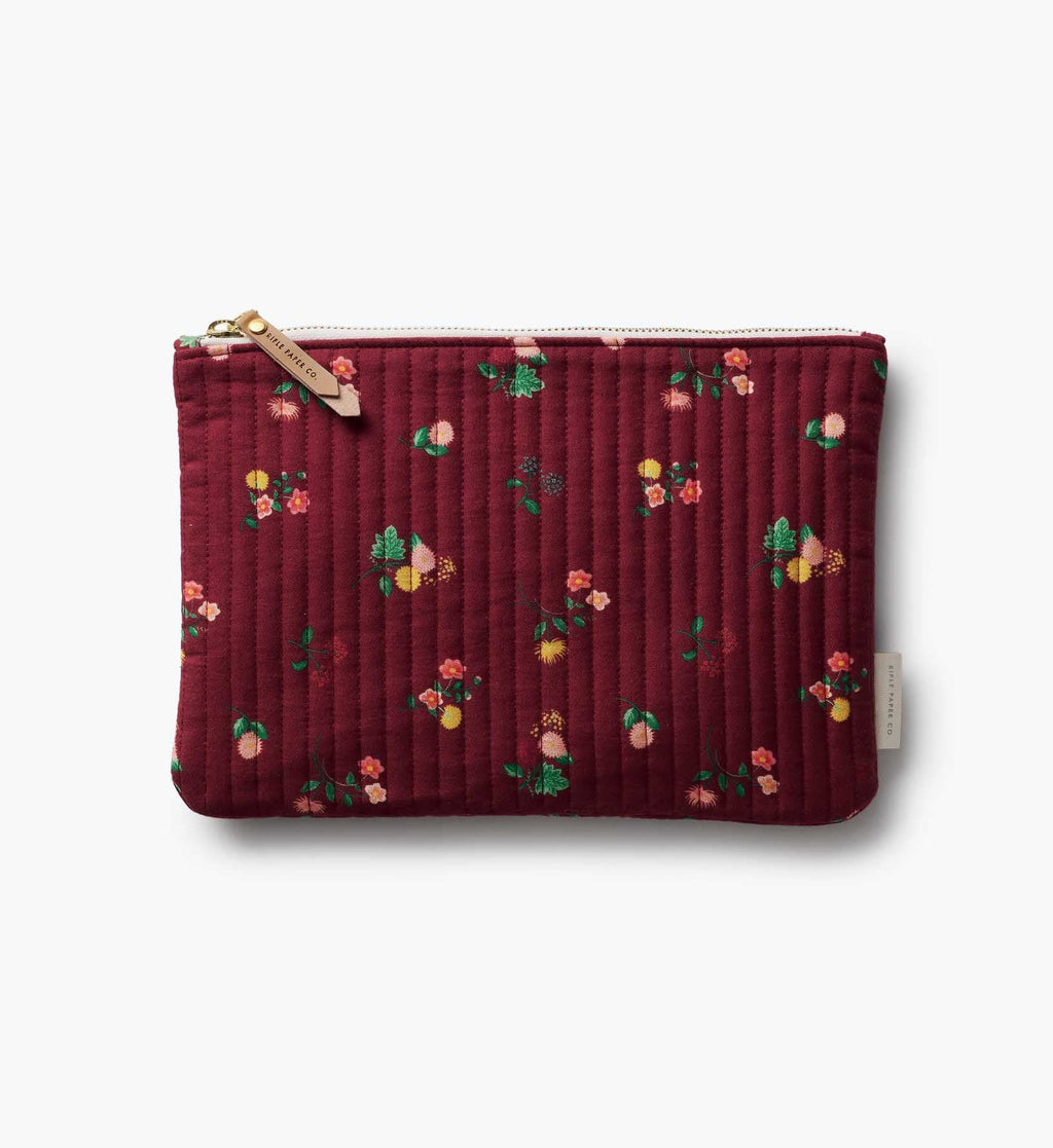 Quilted Pouch Set