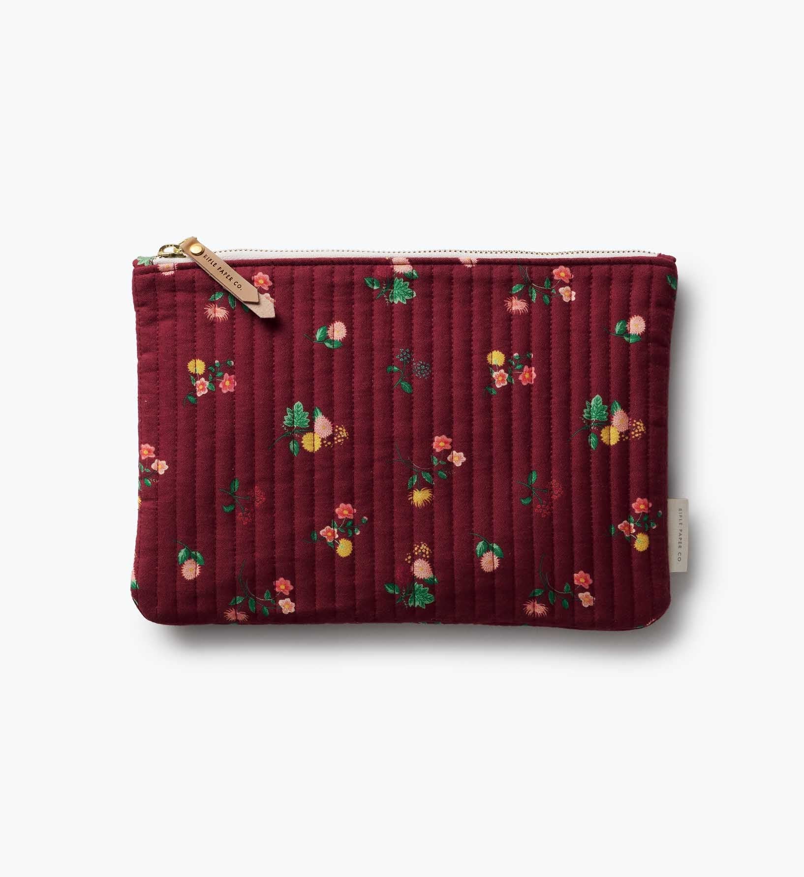 Quilted Pouch Set
