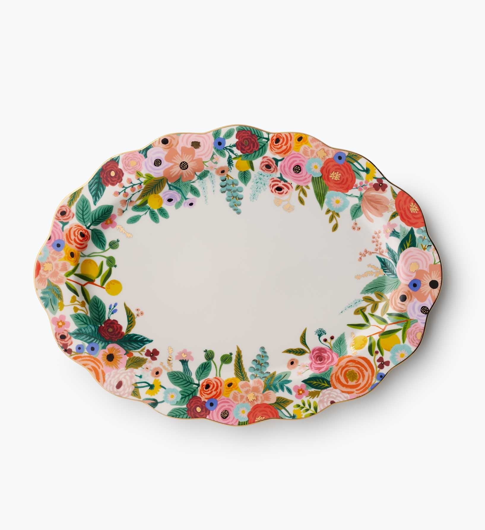Large Porcelain Serving Platter