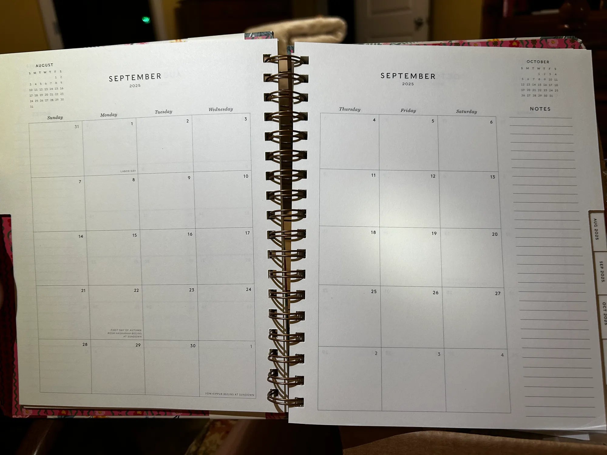 2026-2027 17-Month Academic Hardcover Spiral Planner