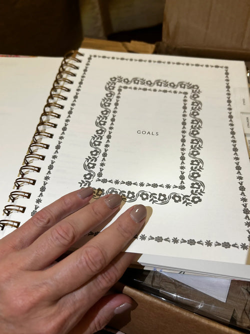 2026-2027 17-Month Academic Hardcover Spiral Planner